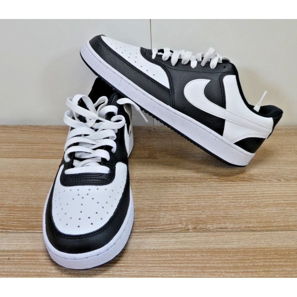 Nike Court Vision Next Nature Low Black White - DH3158-003 Size 9.5 Woman